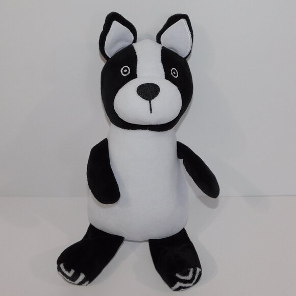 Jesse + Lulu Black White 11" Plush stuffed French Bulldog Frenchie dog baby Toy - Picture 1 of 4